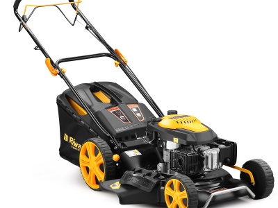 Riwall PRO RPM 5355 - Multifunkční travní sekačka 4 v 1 s benzinovým motorem a pojezdem