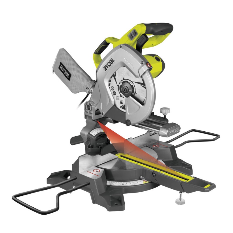 Ryobi EMS254L - elektrická pokosová pila s laserem