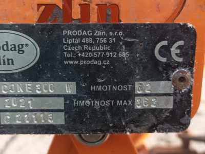 Jednokotoučové rozmetadlo CONE 300 W