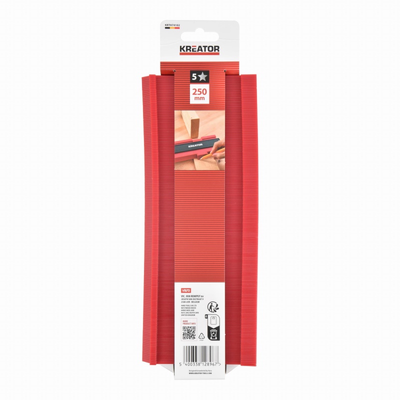 KRTH74102 - Obrysová šablona profilů 250mm