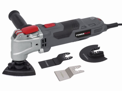 POWE80010 - Multifunkční stroj / oscilační bruska 350 W