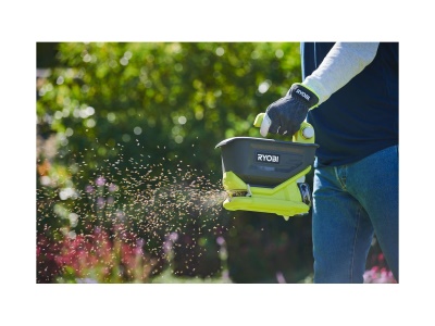 Ryobi OSS1800 - aku 18 V rozmetač travního osiva, hnojiva, soli ONE+ (bez baterie a nabíječky)