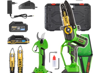 Sada aku ruční pilka s pouzdrem PKA32Li-P a nůžky na větve ES25Li + nástavec EP2.0R