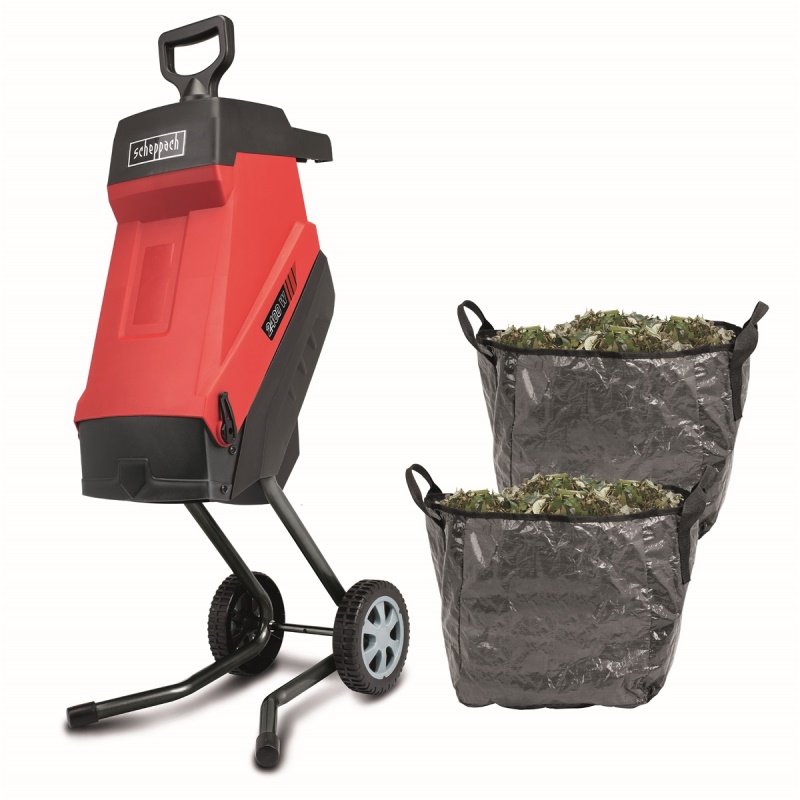 Scheppach GS 55 - elektrický nožový drtič větví 2400 W