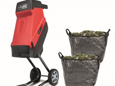 Scheppach GS 55 - elektrický nožový drtič větví 2400 W