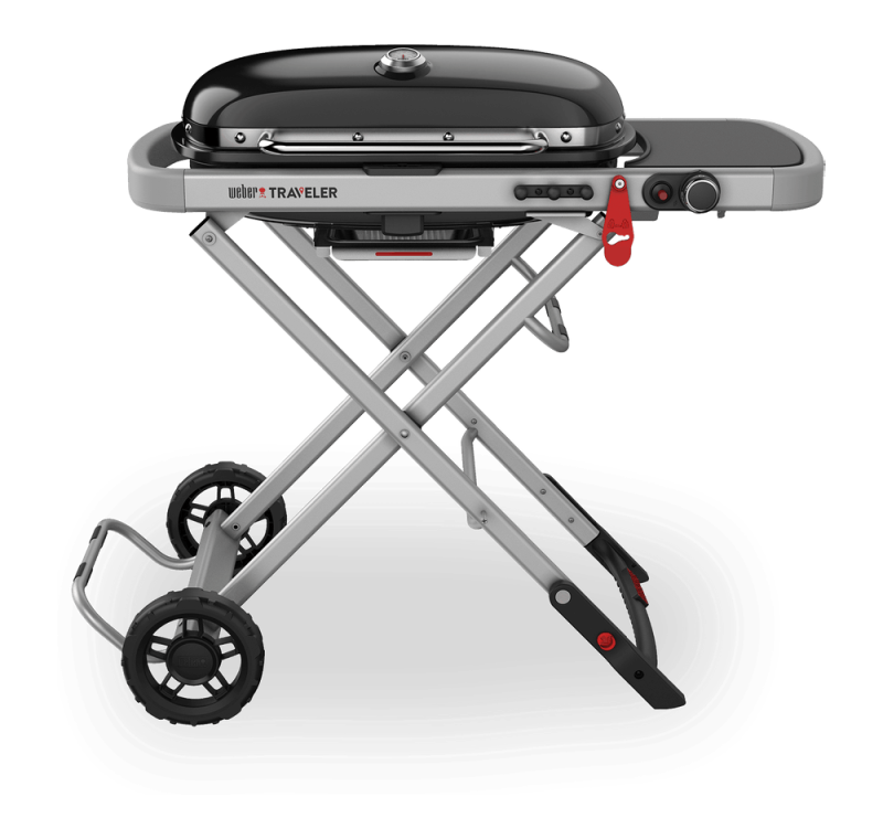 Plynový gril Weber Traveler, černý