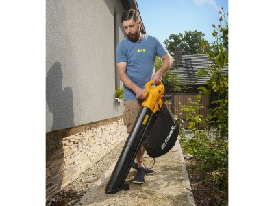 Riwall PRO REBV 3200 e - vysavač/foukač s elektrickým motorem 3200 W