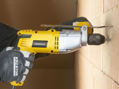 POWX0291 - El. Vrtačka s příklepem dvourychlostní 1 200 W