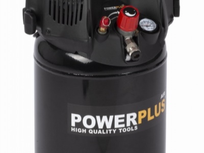 POWX1731 - Kompresor 1100W 24L  plus  6 ks přísl. bezolejový