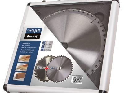 Scheppach Sada 2 pilových kotoučů TCT ( 315 x 30 x 2,8 mm,  24/48 Z ) - pro TS 310 / HS 120 o