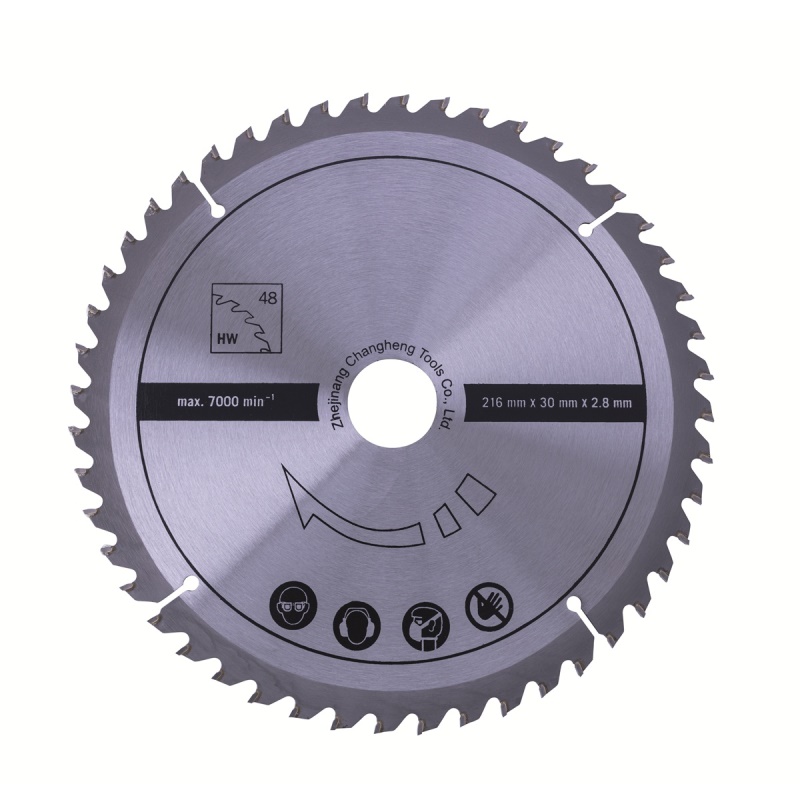 Scheppach - Pilový kotouč TCT ( 216 x 30 x 2,8 mm, 48 Z ) - pro HM 216 / HM 90 MP