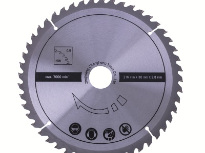 Scheppach - Pilový kotouč TCT ( 216 x 30 x 2,8 mm, 48 Z ) - pro HM 216 / HM 90 MP