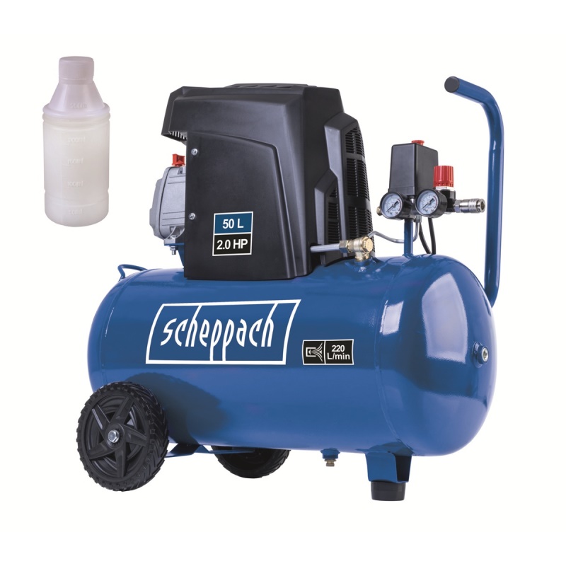 Scheppach HC 65 - olejový kompresor 50 l