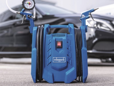 Scheppach Air Force 7 - bezolejový mobilní kompresor (230 V)