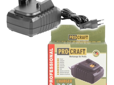 Nabíječka pro 20V Li-ion baterie Procraft 20/1