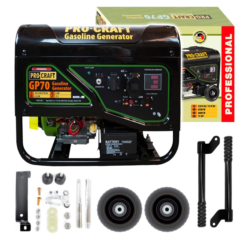 Elektrocentrála benzínová mod.GP70