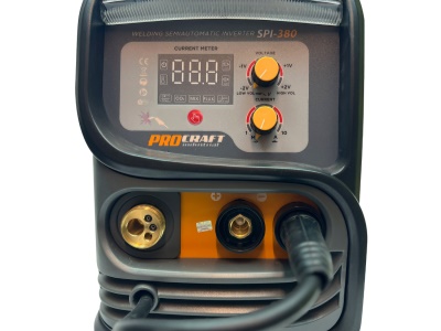 Svařovací poloautomatický invertor (CO2) MIG/MAG, MMA Procraft SPI-380 (20-180A)