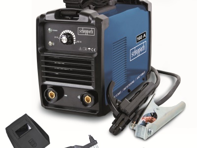 Scheppach WSE1100 - svářecí invertor 160 A s příslušenstvím