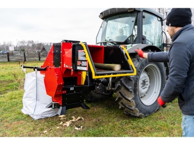 Špalíkovač za traktor PTO - Model RP-200 BIG BAG