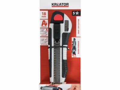 KRTH00205 - Odlamovací nůž 18 mm včetně ořezávátka na tužky