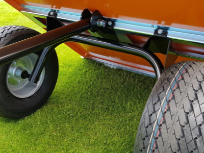 Vozík za traktor TR 350-7 - ČERNÁ/ČERVENÁ/ORANŽOVÁ/ŠEDÁ/ZELENÁ/ŽLUTÁ