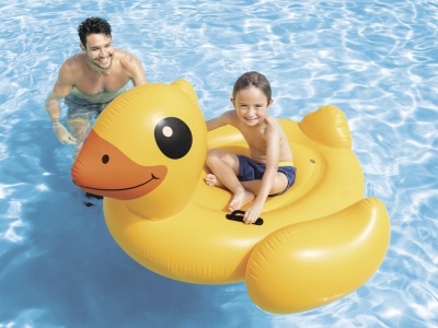 Lehátko nafukovací KACHNA, 147x147x81 cm