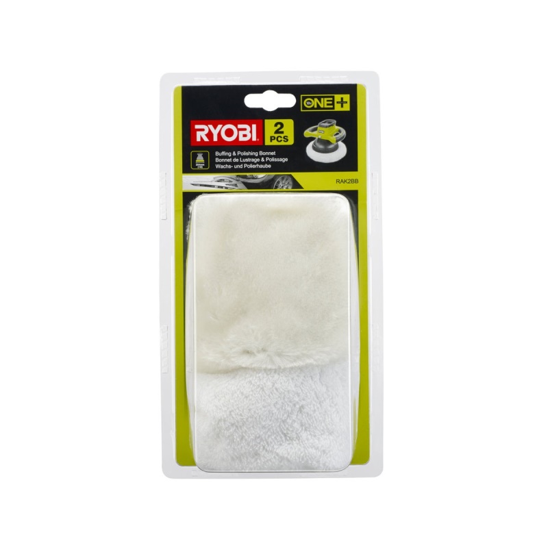 Ryobi RAK2BB - sada pro běžné leštění a leštění do vysokého lesku