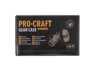Spodní reduktor křovinořezu (7/26) PROCRAFT