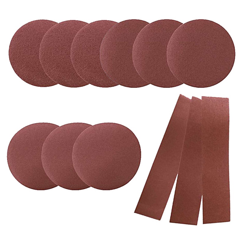 Scheppach Sada brusných papírů a pásů (12 ks) - pro BTS 900 / BTS 800
