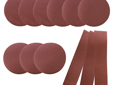 Scheppach Sada brusných papírů a pásů (12 ks) - pro BTS 900 / BTS 800