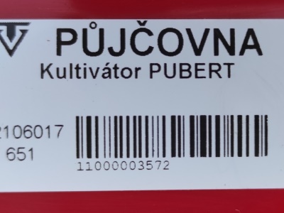 Kultivátor - PUBERT ECO 55P C2