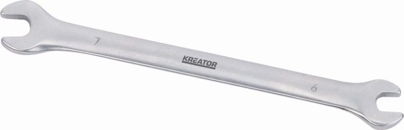 KRT501001 - Oboustranný klíč otevřený 6x7 -120mm