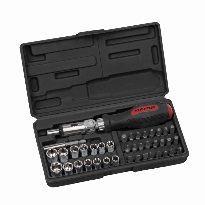 KRTH30101 - Ráčnový šroubovák 40 ks sada