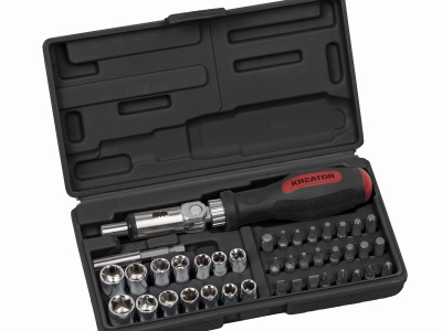 KRTH30101 - Ráčnový šroubovák 40 ks sada