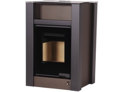 HS Flamingo LEND 11 hnědá - teplovzdušná krbová kamna