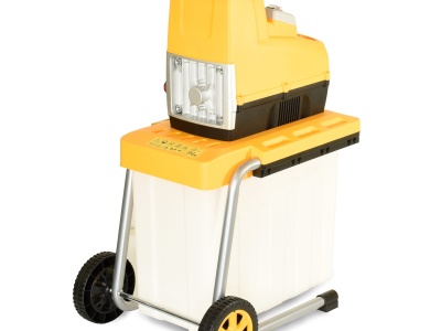 Riwall PRO RES 3044 B - elektrický válcový drtič 3000 W s transparentním boxem