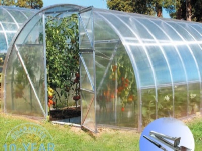 Zahradní polykarbonátový skleník KIN IDEAL 10x3m PC 4mm