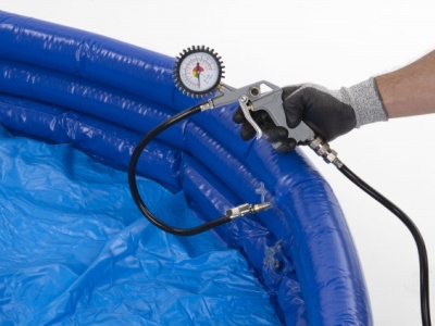 POWX1703 - Kompresor 1100W  plus  8 ks přísl. bezolejový