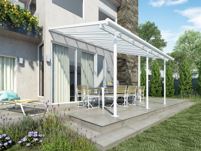 Palram - Canopia Sierra 4200 bílá 3 x 4,25 - hliníková (montovaná) pergola