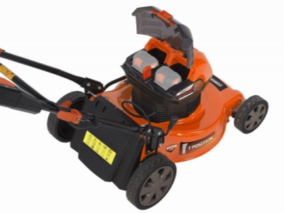 POWDPG7567 - Aku sekačka 40V LI-ION 400mm  plus  nabíječka  plus  baterie 40V 2,0 Ah