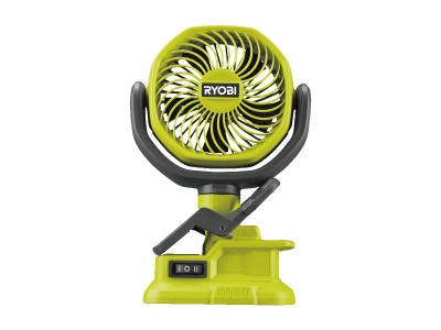 Ryobi RCF18-0 - aku ventilátor s klipsem ONE+ (bez baterie a nabíječky)