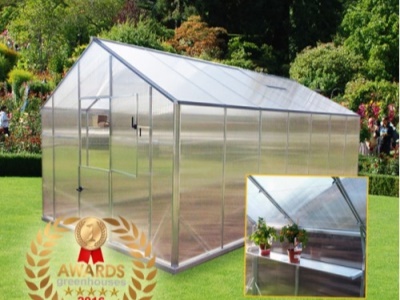 Zahradní skleník SANUS 430cm, PC 6mm, XL-12 Gardentec