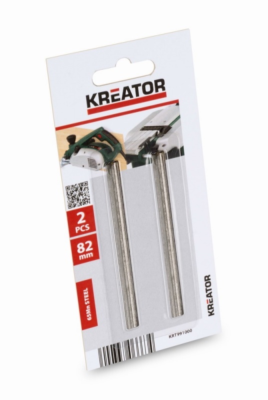 KRT991000 - 2 ks náhradních nožů pro hoblíky 82mm