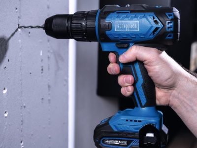 Scheppach C-CD45-X - 20 V IXES aku příklepový vrtací šroubovák (bez baterie a nabíječky)