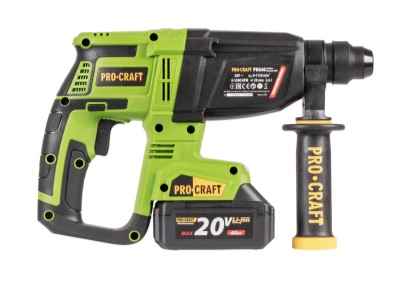Aku vrtací kladivo Procraft PHA40 SDS Plus