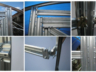 Zahradní polykarbonátový skleník KIN IDEAL 10x3m PC 4mm