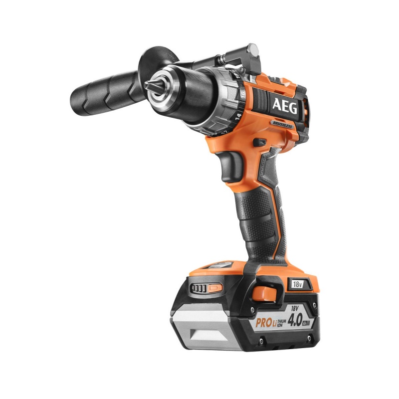 AEG BS 18C2 BL LI-402C - 18V bezuhlíkový vrtací šroubovák, 2x 4,0Ah akumulátor, nabíječka