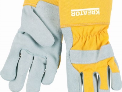 KRTK002 - K Rukavice s hovězinou dětské (pracovní)