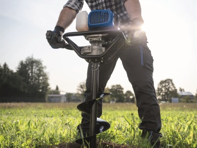 Scheppach EB 2000 - půdní vrták + 2 vrtáky