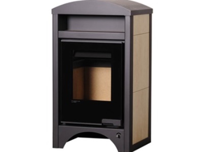 HS Flamingo BARMA 11/7 Javor - teplovodní krbová kamna s 7 kW výměníkem